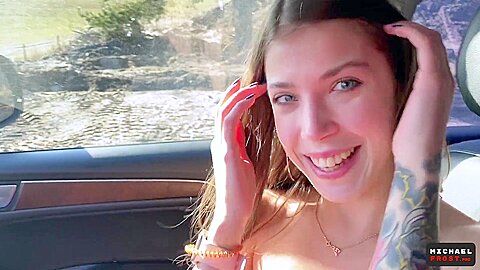 Naive Girl Hitchhiker Thought It Would Ride Free